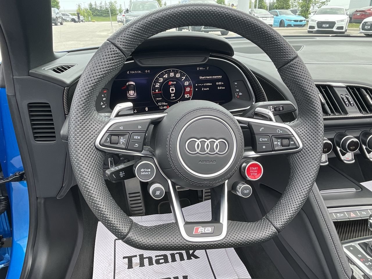 Used 2022 BLUE/YELLOW Audi 5.2 V10 Performance Quattro image 21