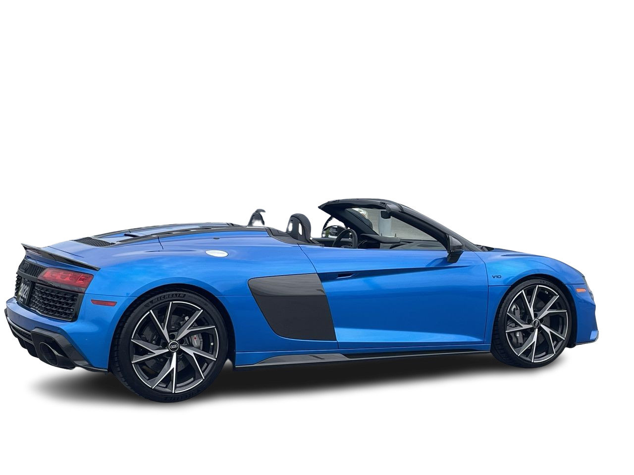 Used 2022 BLUE/YELLOW Audi 5.2 V10 Performance Quattro image 12
