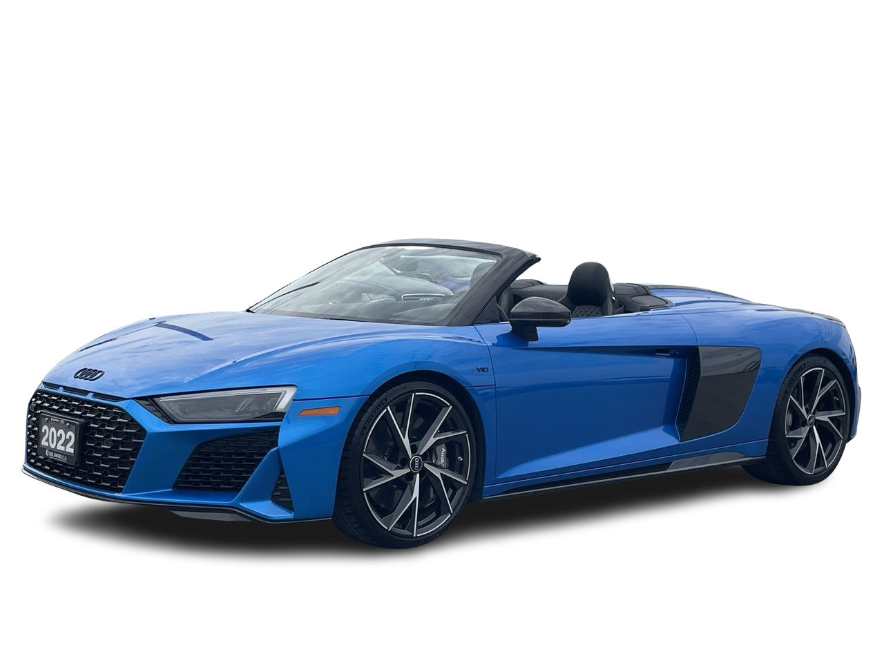 Used 2022 BLUE/YELLOW Audi 5.2 V10 Performance Quattro image 3