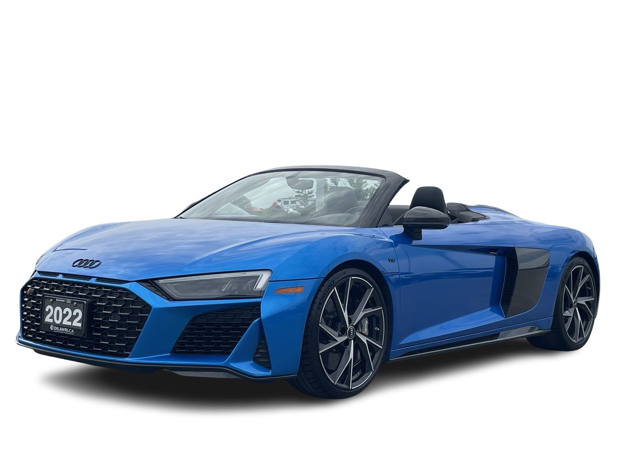 Used 2022 BLUE/YELLOW Audi 5.2 V10 Performance Quattro image 2