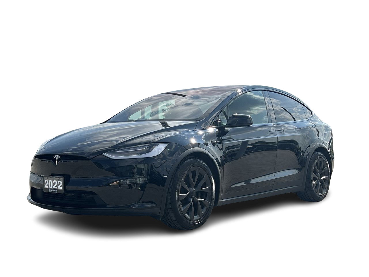 Used 2022 Black Tesla Plaid image 2