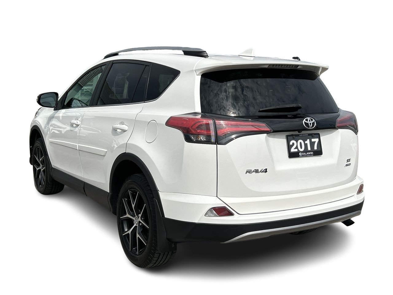 Used 2017 Alpine White Toyota AWD SE image 8