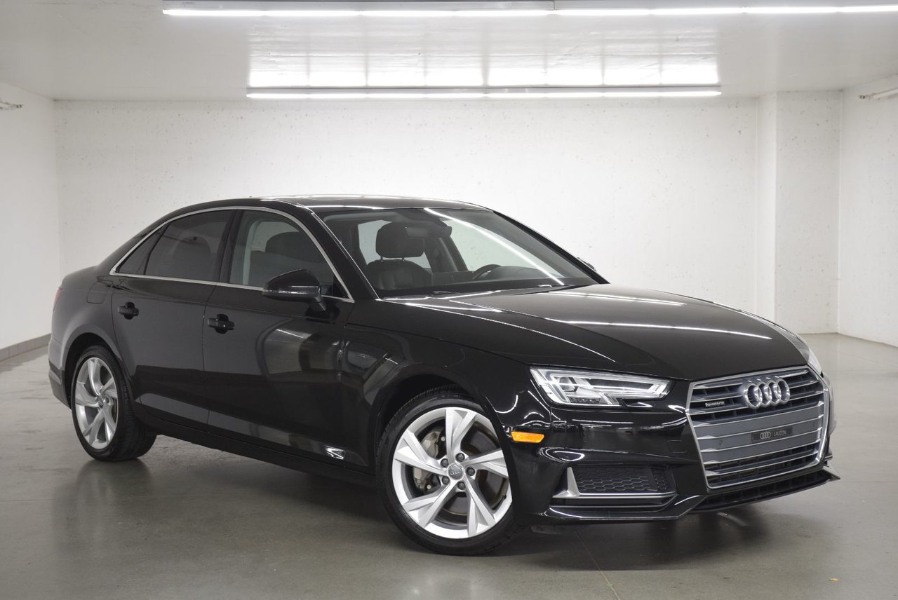 Mythos Black 2019 Audi A4 Sedan  Automatic