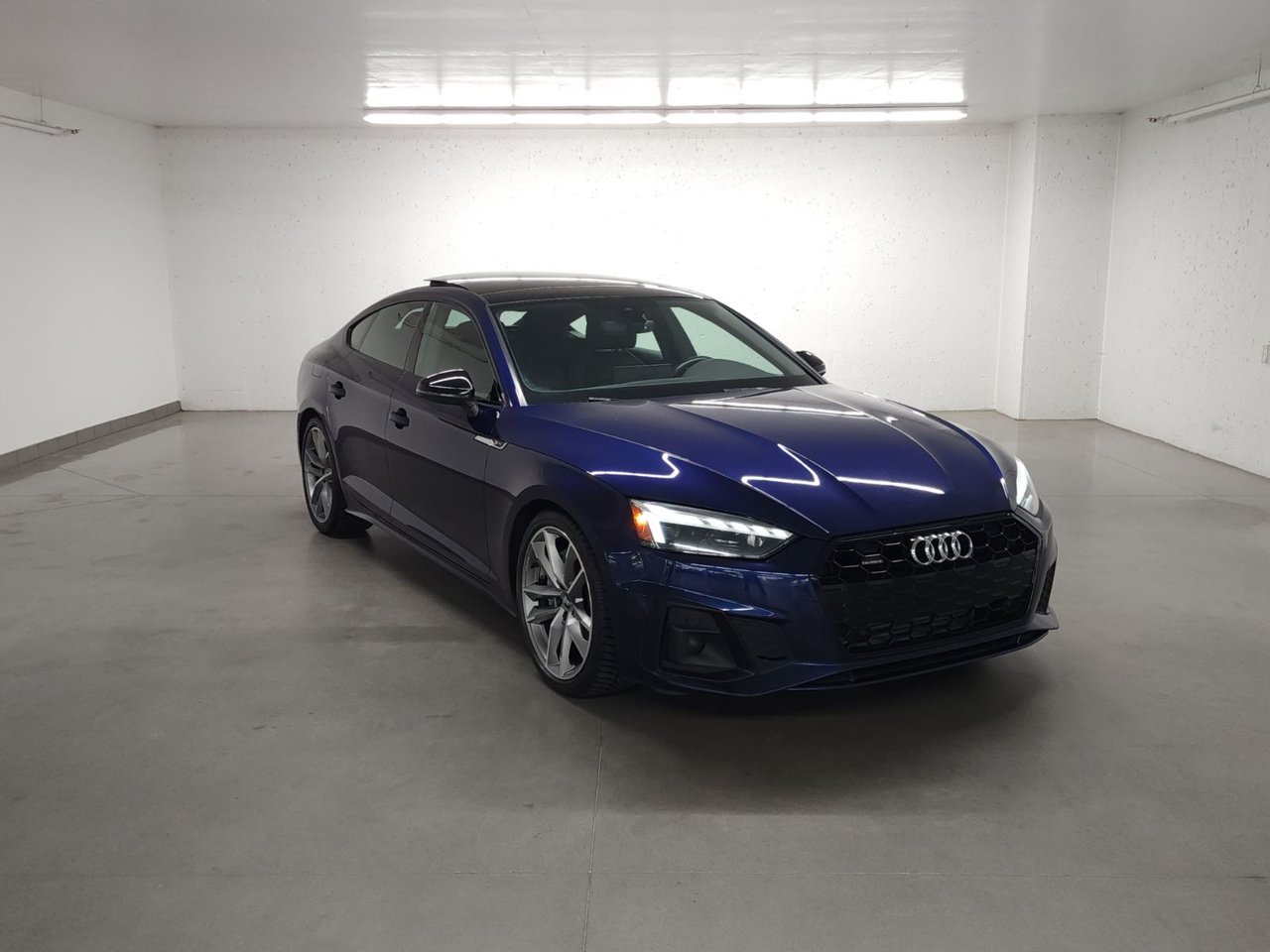 Navara Blue 2020 Audi A5 Sportback Sedan  Automatic