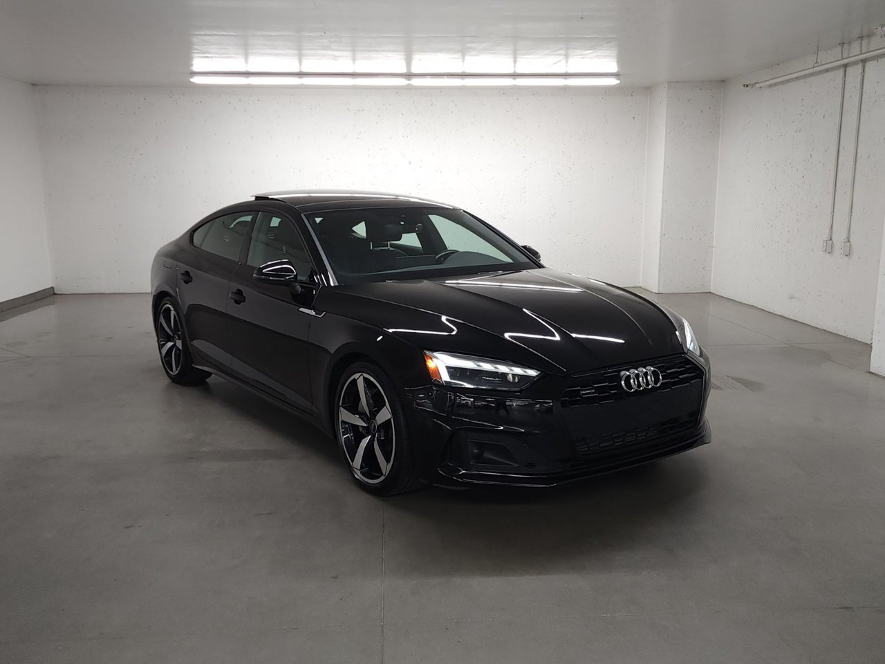 Black 2025 Audi A5 Sportback Sedan Automatic