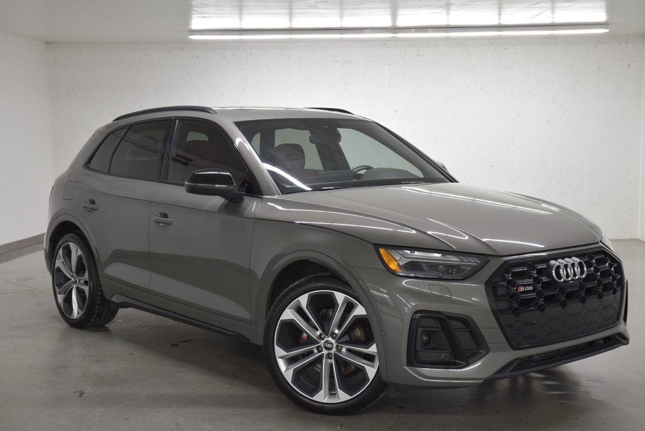Gray (Chronos Grey) 2023 Audi SQ5 SUV / Crossover  Automatic