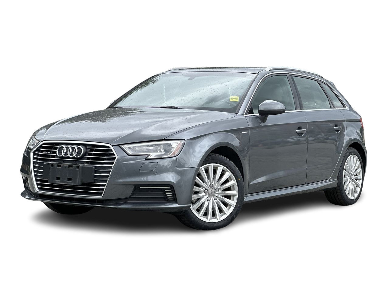 Gray 2018 Audi A3 Sportback e-tron 1.4T Premium FWD Wagon Front-Wheel Drive Automatic