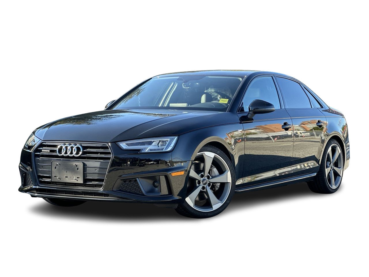 Brilliant Black 2019 Audi A4 Sedan  Automatic