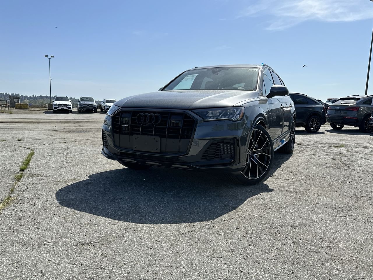 Gray (Daytona grey pearl effect) 2023 Audi Q7 SUV / Crossover Automatic