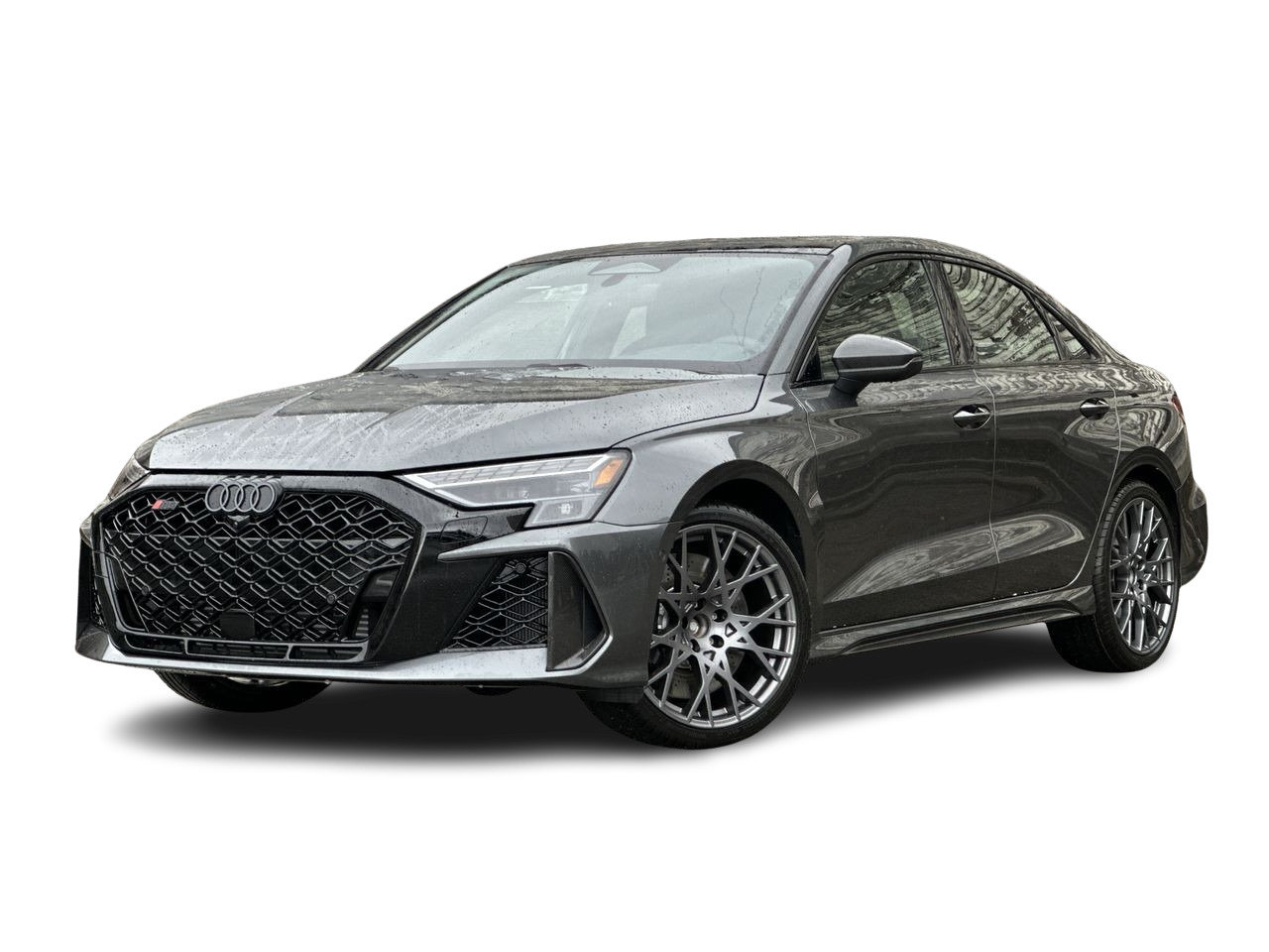 Gray (Daytona grey pearl effect) 2026 Audi RS 3 2.5T quattro Sedan All-Wheel Drive Automatic