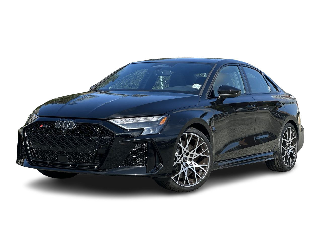 Mythos black metallic 2026 Audi RS 3 Sedan All-Wheel Drive Automatic