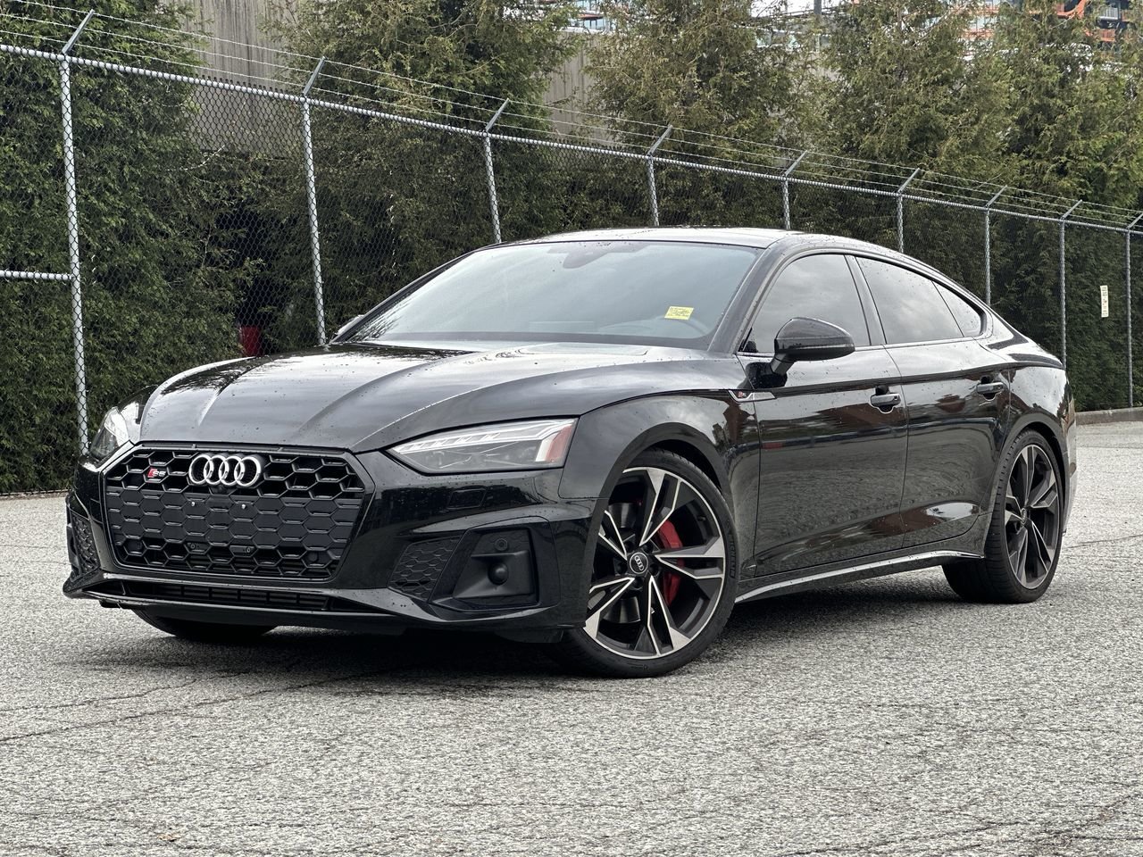 Mythos Black MET 2021 Audi S5 Sportback Sedan All-Wheel Drive Automatic