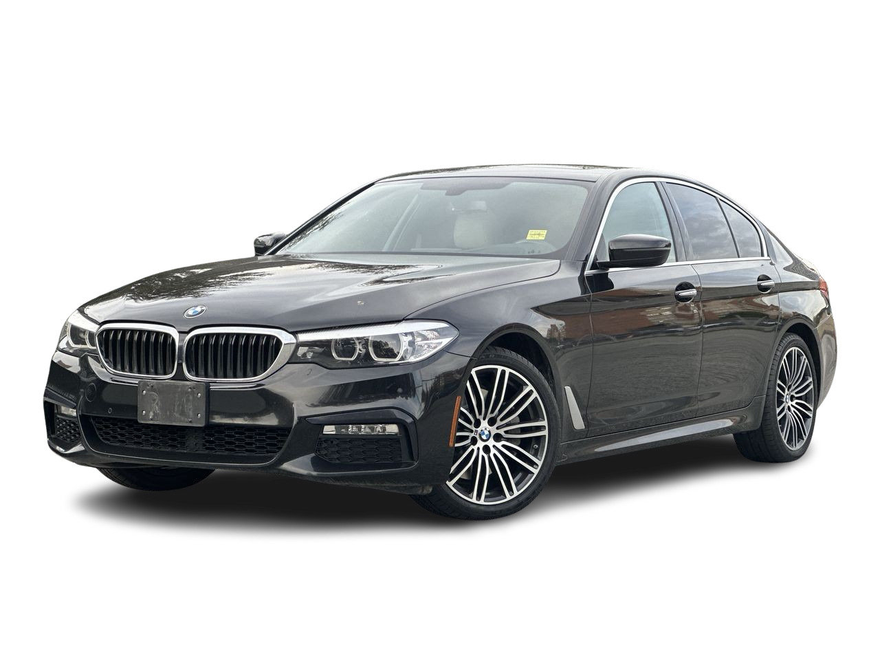 Black 2018 BMW 5 Series Sedan All-Wheel Drive Automatic
