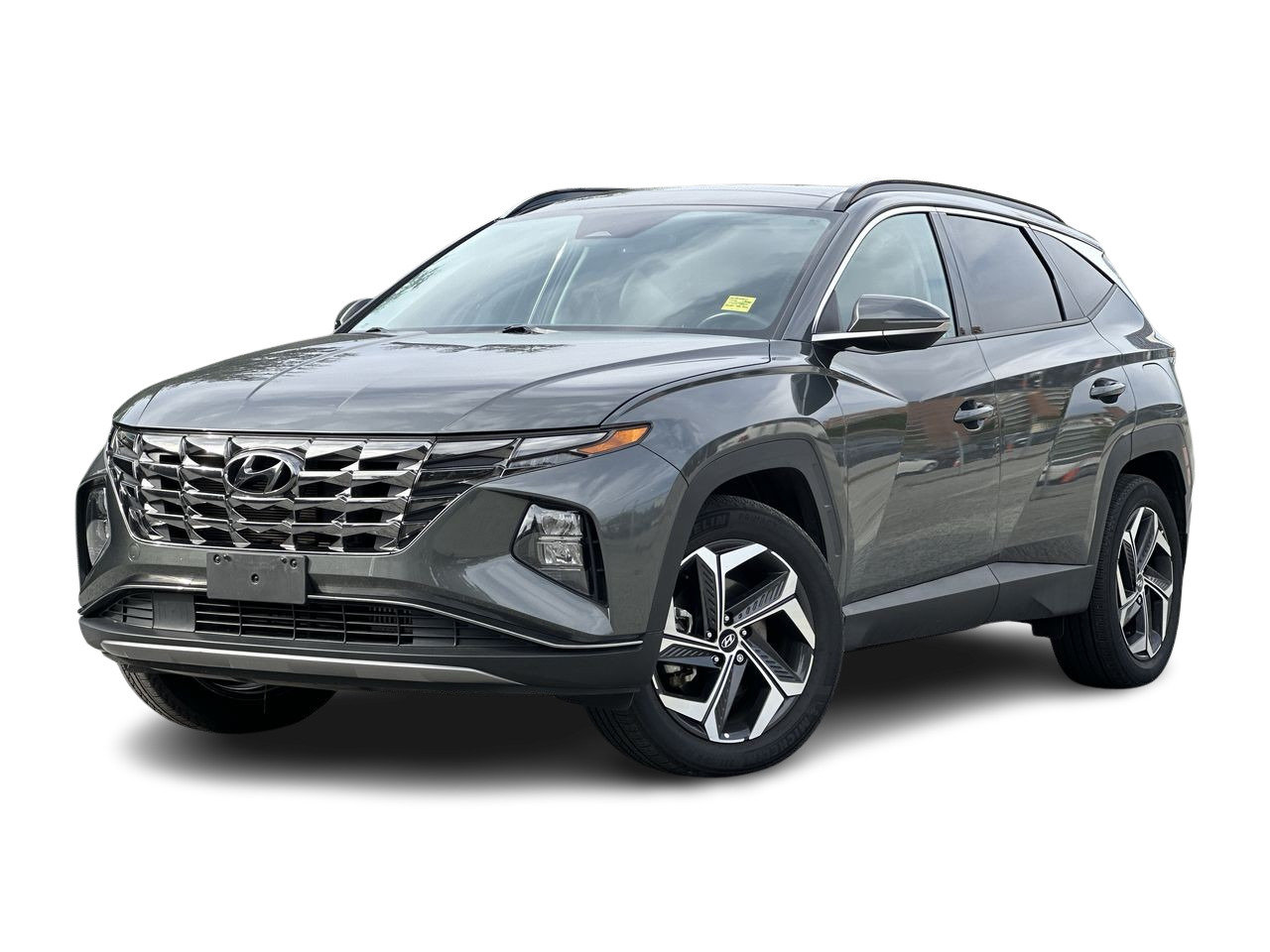 Gray 2022 Hyundai Tucson Hybrid SUV / Crossover Automatic