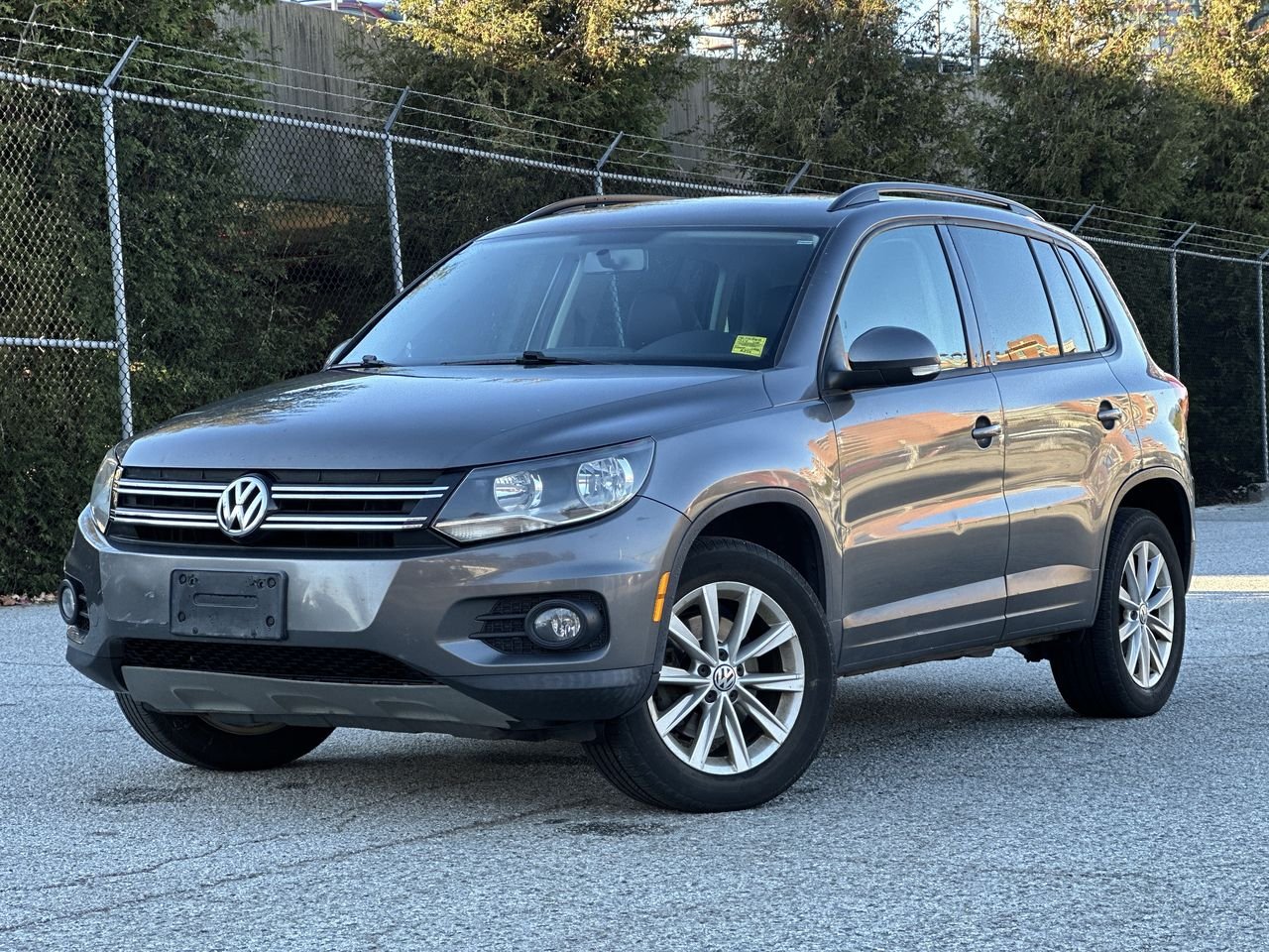 Gray 2014 Volkswagen Tiguan SUV / Crossover  Automatic