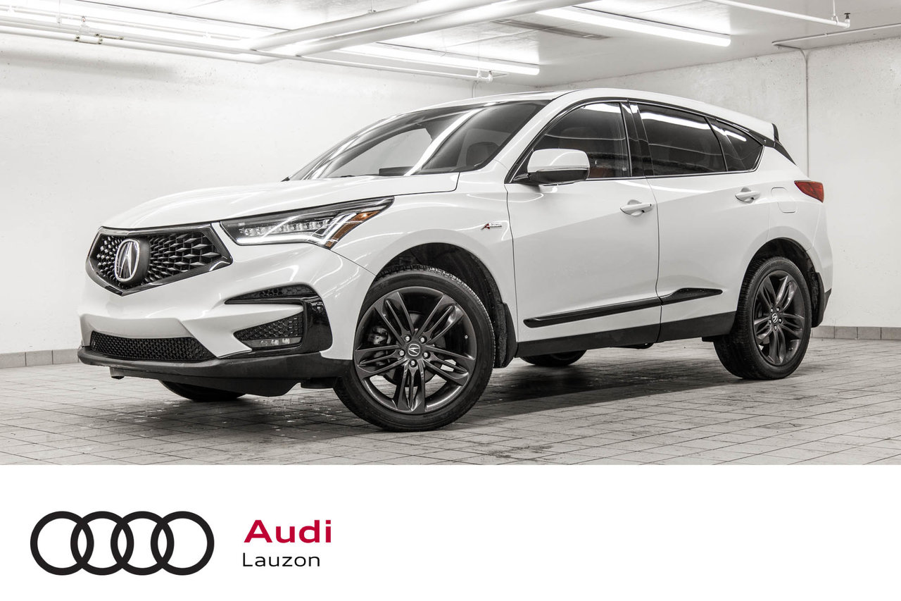 Platinum White Pearl 2021 Acura RDX SH-AWD with A-Spec Package SUV / Crossover All-Wheel Drive Automatic