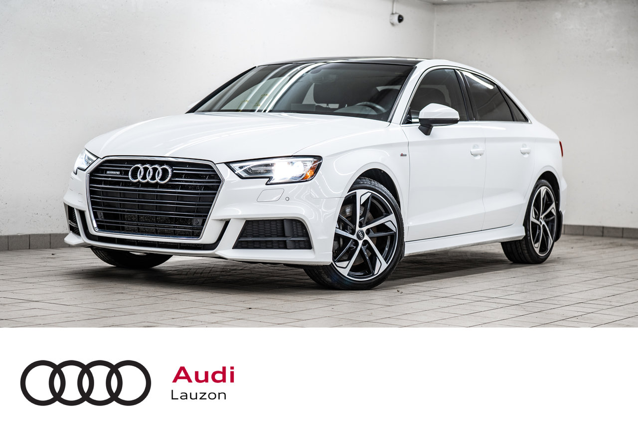 2019 Audi A3 quattro Premium Plus 45 TFSI Sedan