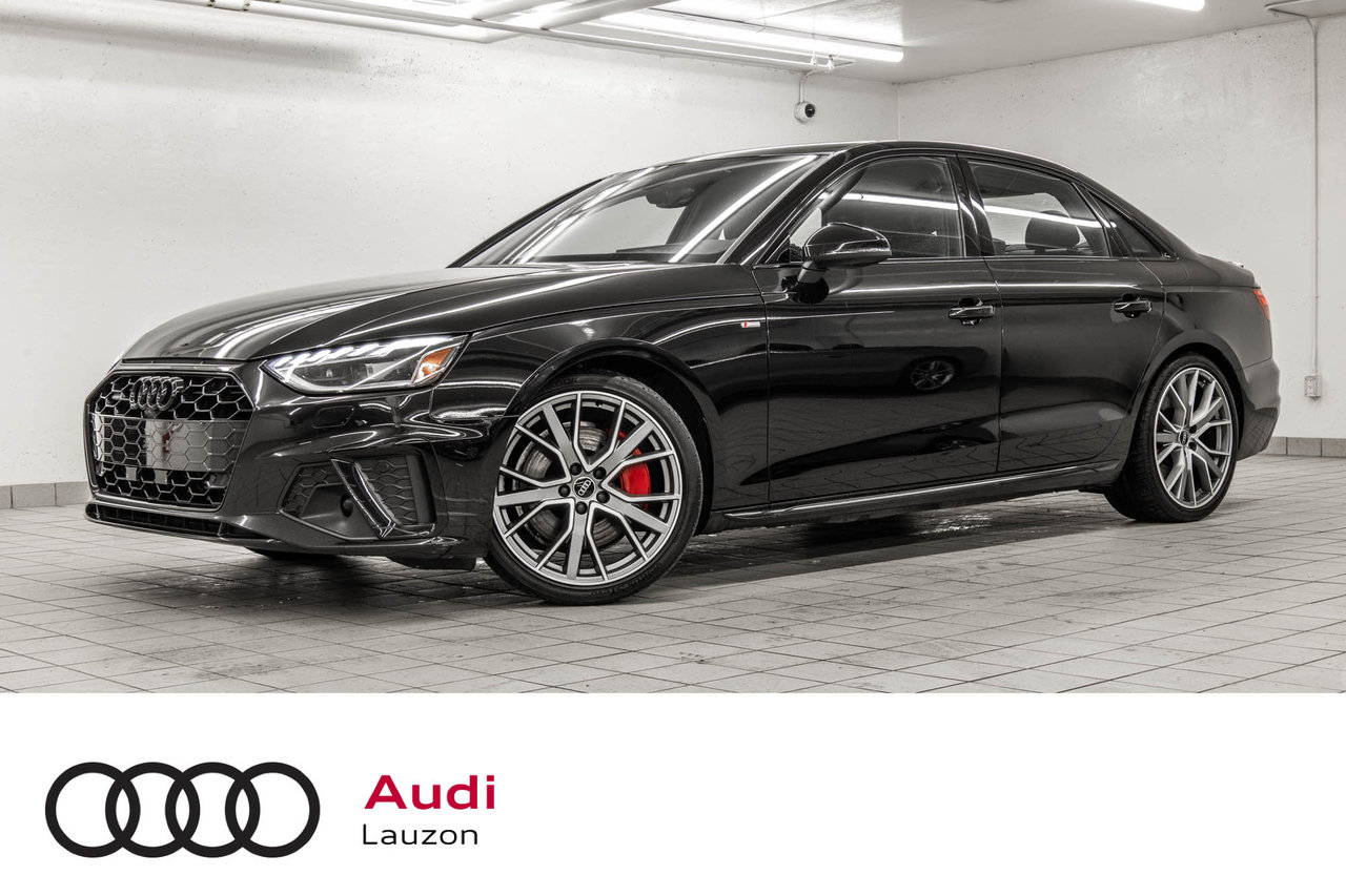 Mythos Black Metallic 2023 Audi A4 Sedan All-Wheel Drive Automatic