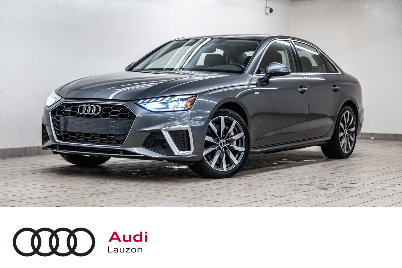 Daytona Gray Pearl 2023 Audi A4 Sedan  Automatic