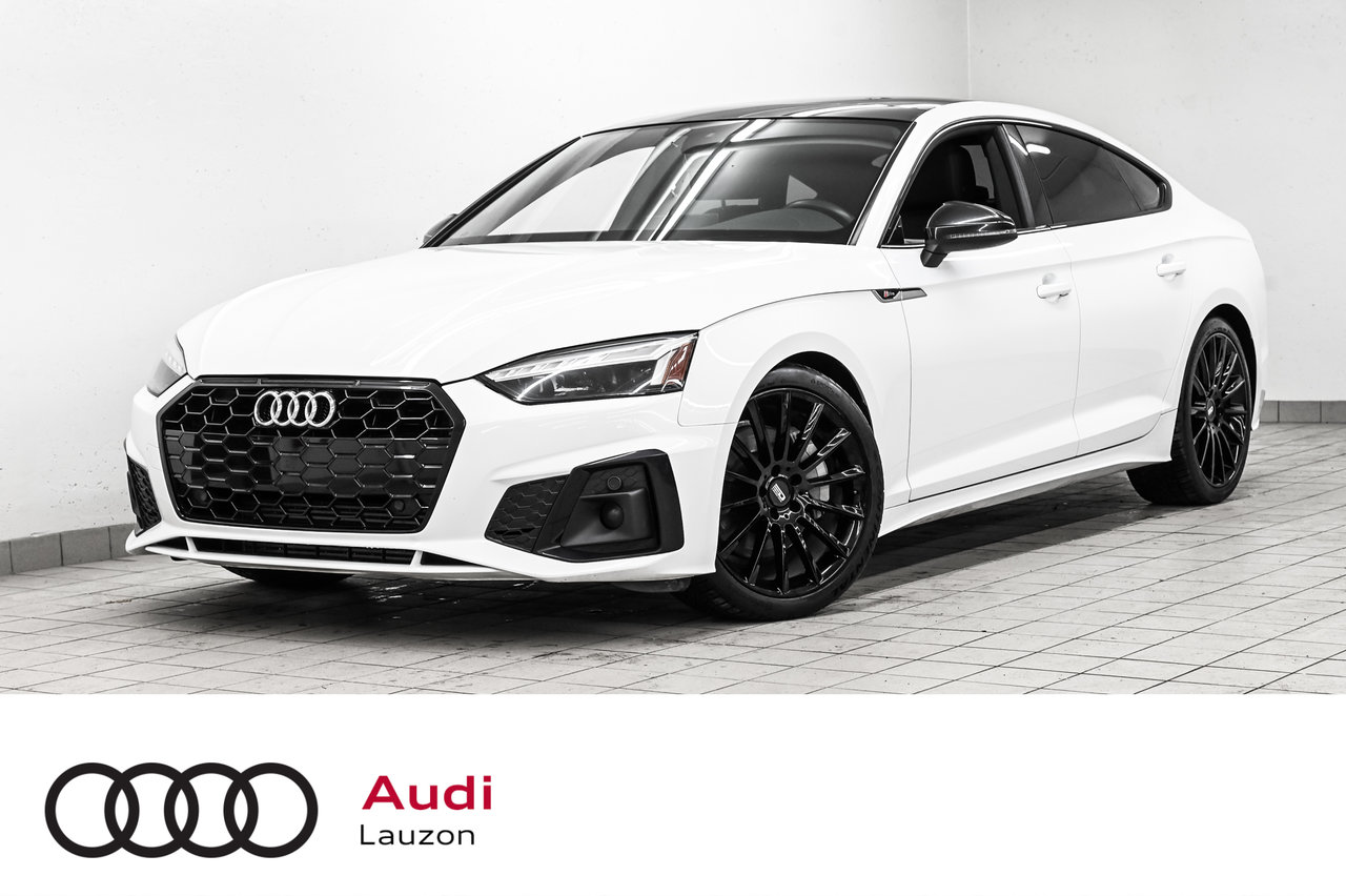 Ibis White 2021 Audi A5 Sportback Sedan  Automatic