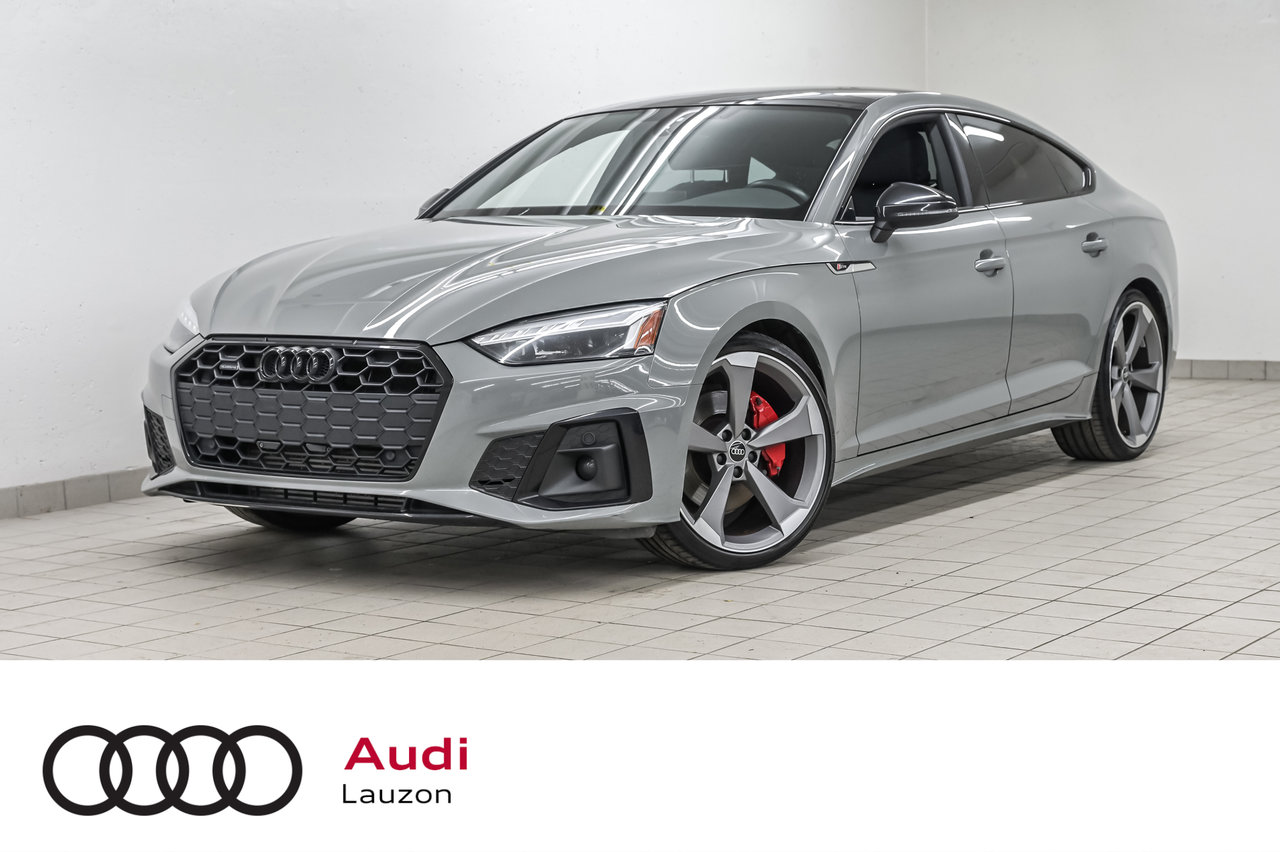  2022 Audi A5 Sportback 45 TFSI quattro Premium Plus S Line AWD   