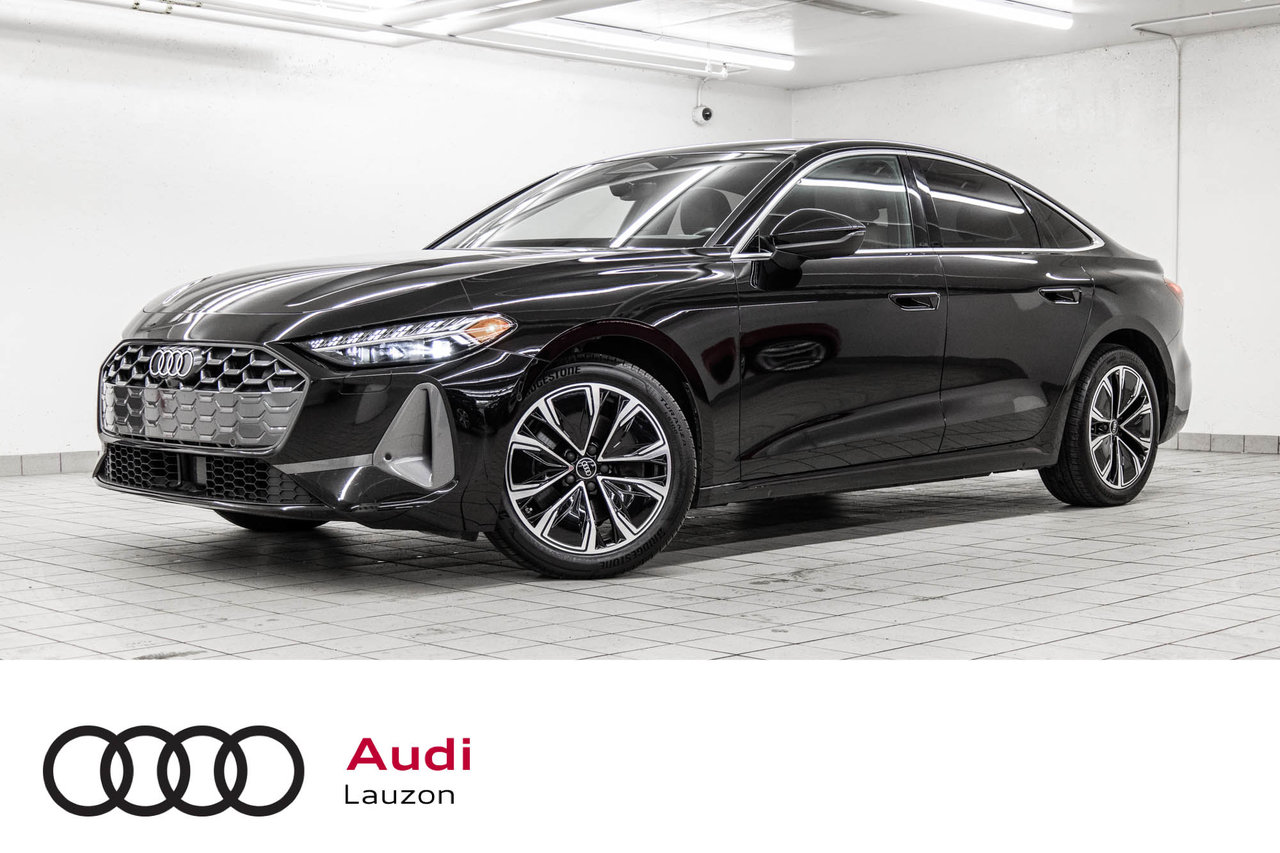 Mythos Black Metallic 2025 Audi A5 Sedan Automatic