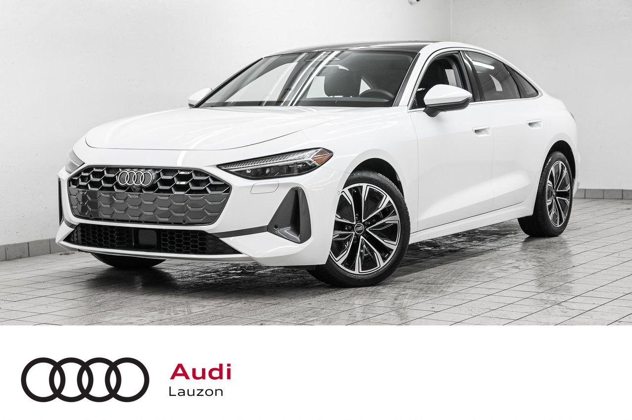 Arkona White 2025 Audi A5 Sedan Automatic