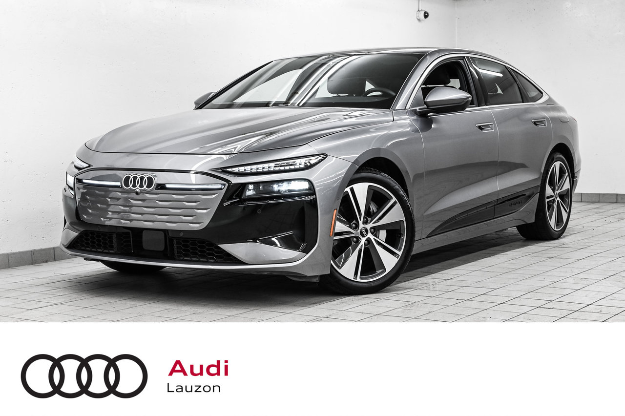 Typhoon Gray Metallic 2025 Audi A6 e-tron Sportback Sedan All-Wheel Drive Automatic