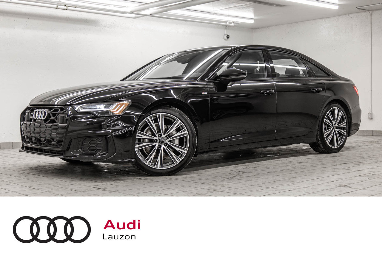 Mythos Black Metallic 2024 Audi A6 quattro Progressiv 45 TFSI Sedan Automatic