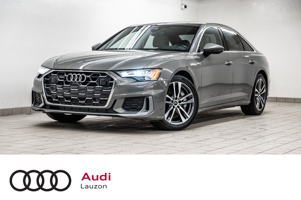 Chronos Gray Metallic 2024 Audi A6 Sedan Automatic