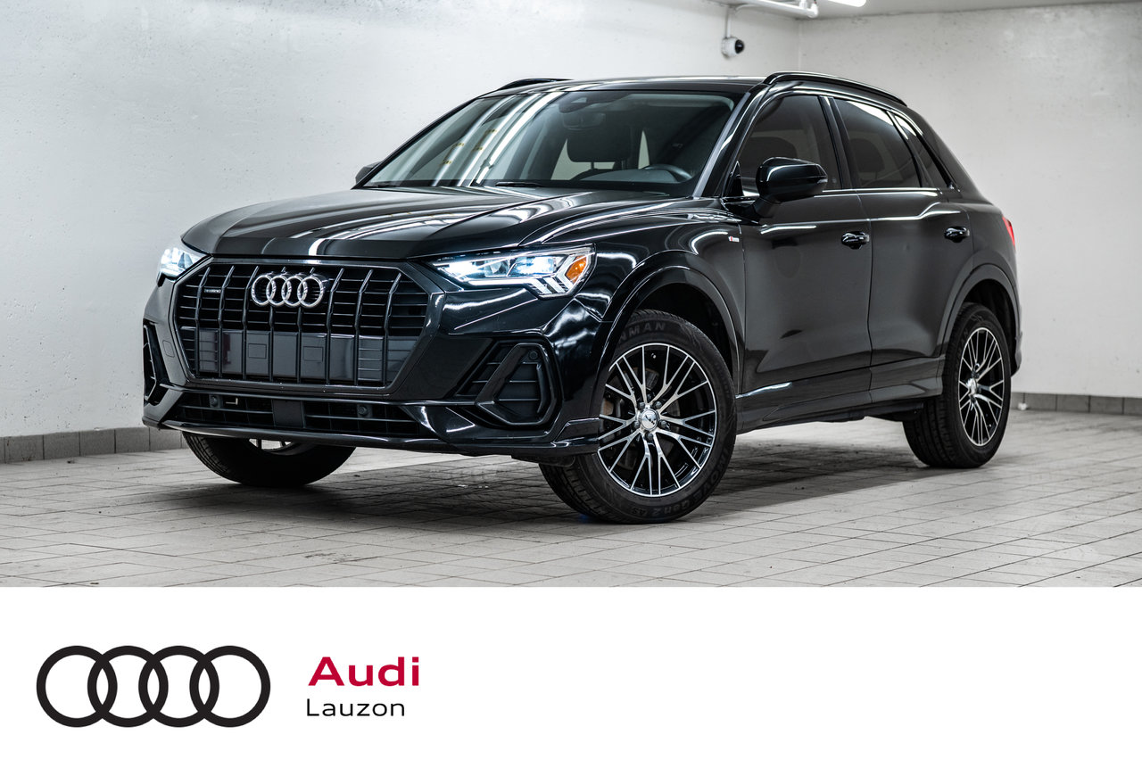 Mythos Black Metallic 2020 Audi Q3 SUV / Crossover Automatic