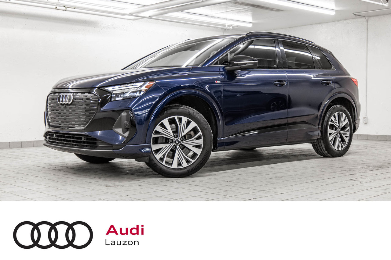 Navarra Blue Metallic 2022 Audi Q4 e-tron quattro Technik 50 SUV / Crossover Automatic