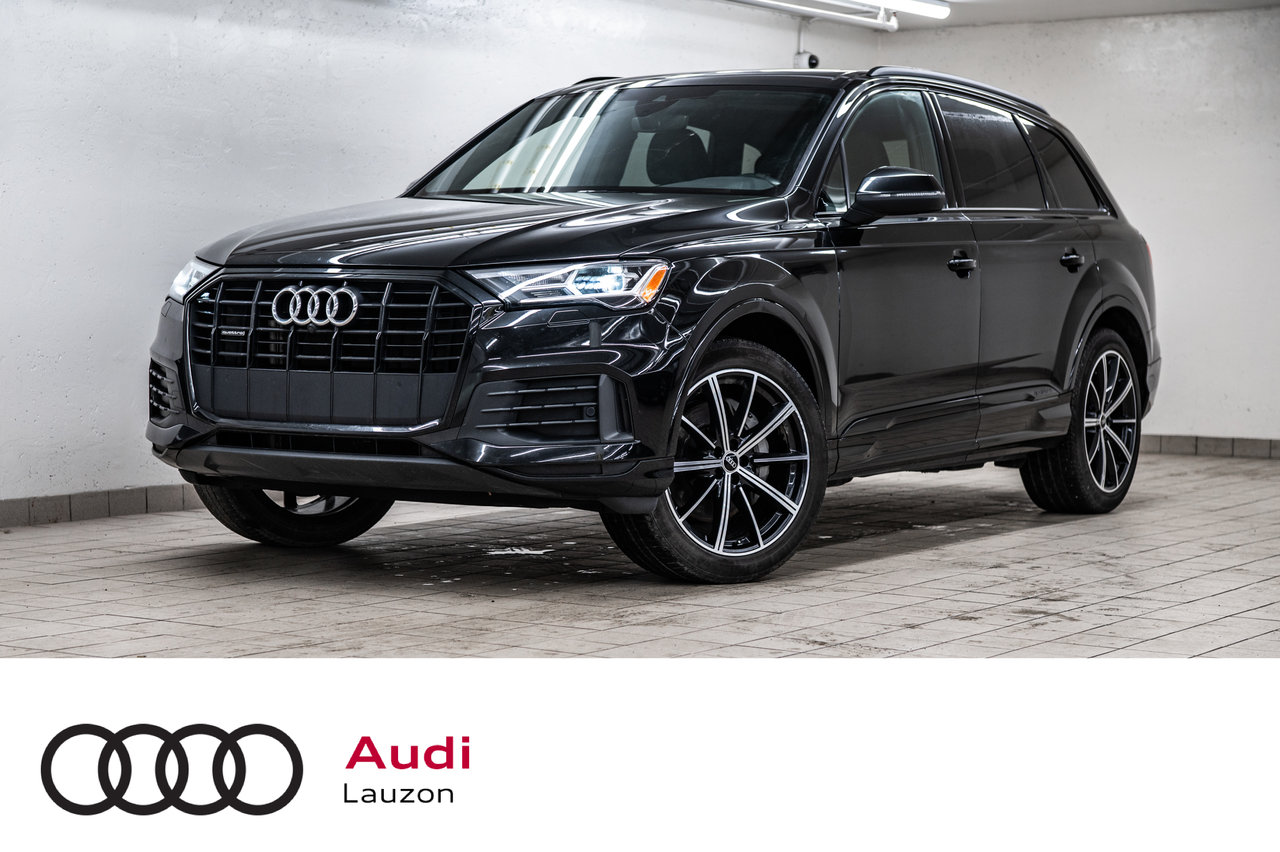 Mythos Black Metallic 2022 Audi Q7 SUV / Crossover  Automatic