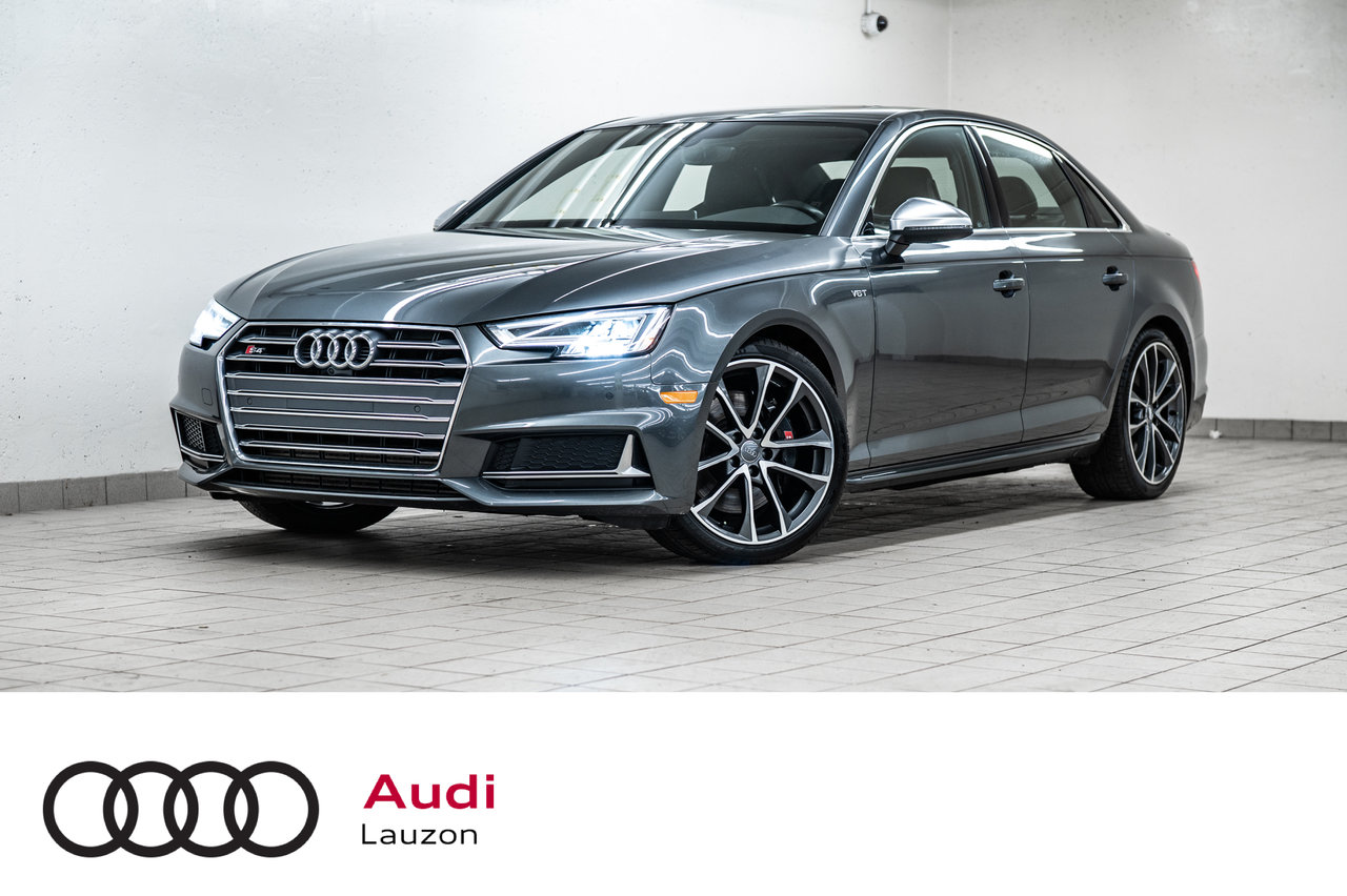 Daytona Gray Pearl 2018 Audi S4 Sedan Automatic