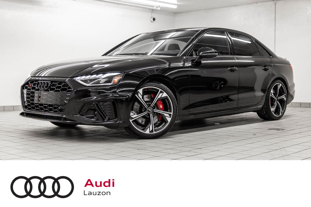 Mythos Black Metallic 2024 Audi S4 Sedan Automatic