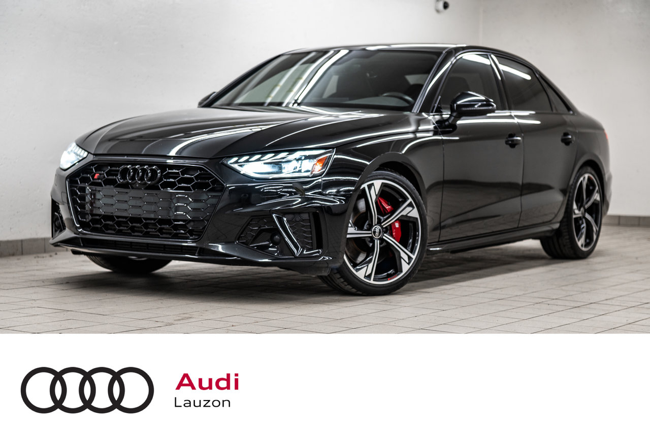 Mythos Black Metallic 2024 Audi S4 Sedan Automatic