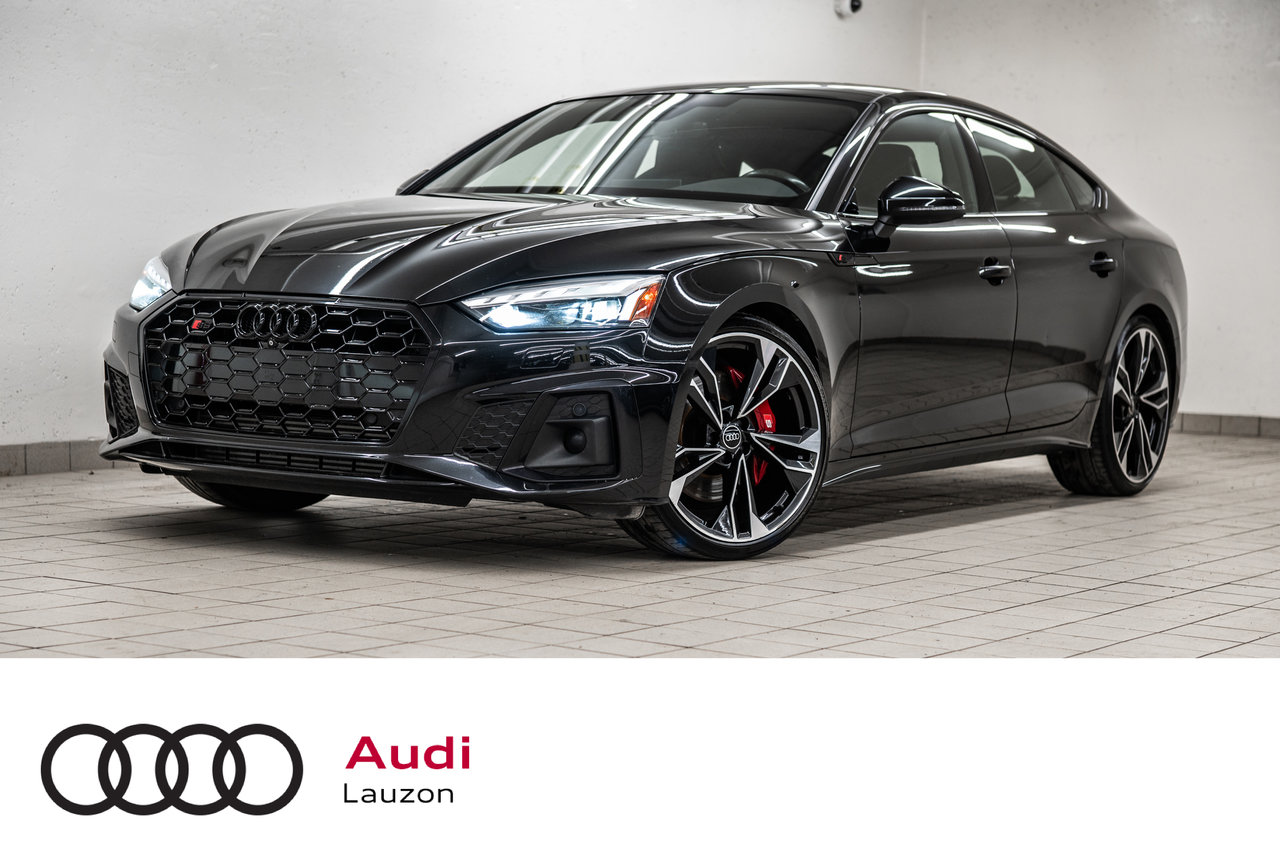 Mythos Black Metallic 2023 Audi S5 Sportback Sedan Automatic