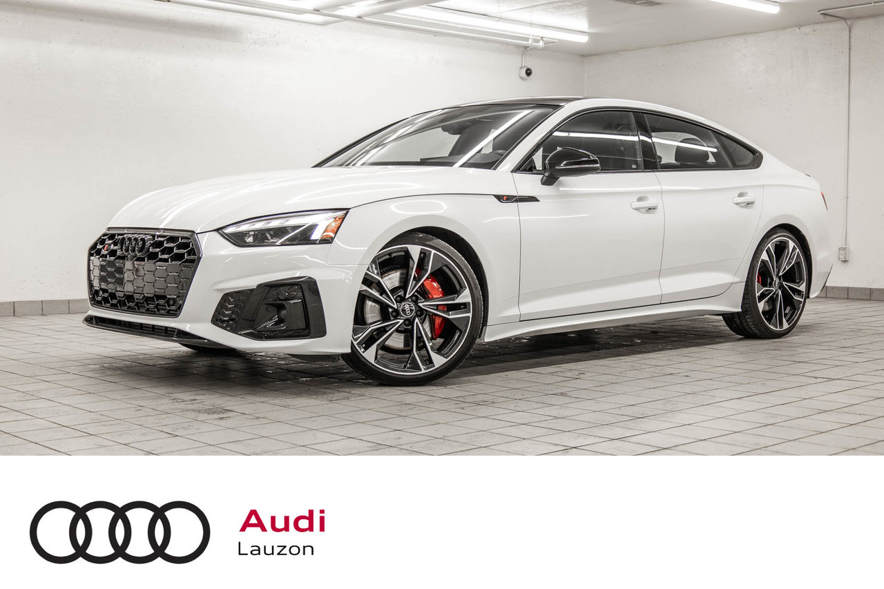 Arkona White 2024 Audi S5 Sportback Sedan  Automatic