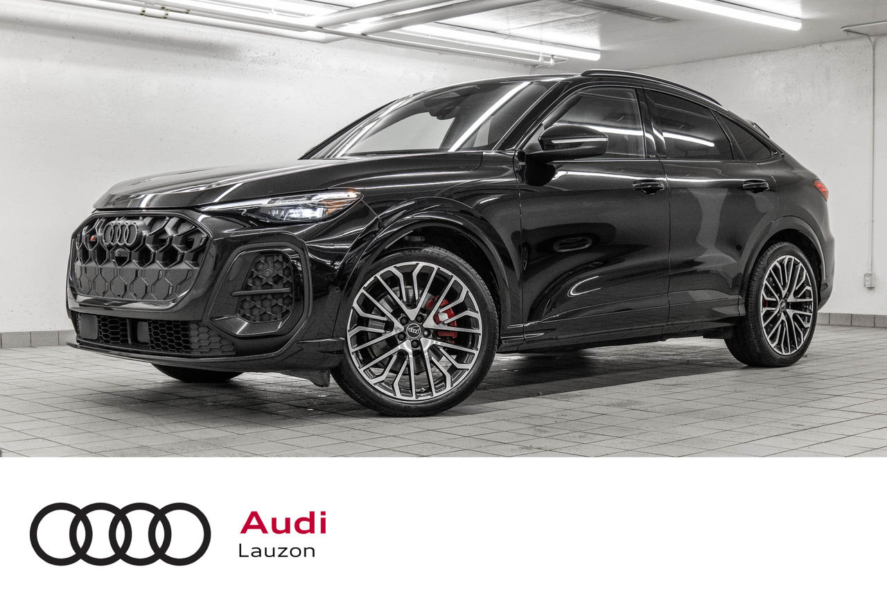 Mythos Black Metallic 2025 Audi SQ5 Sportback Sedan All-Wheel Drive Automatic