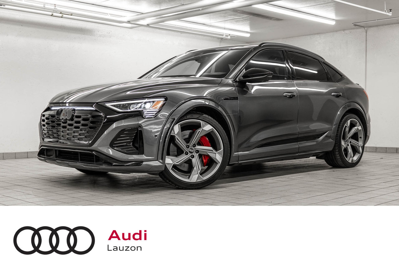 Daytona Gray Pearl 2024 Audi SQ8 e-tron Sportback Sedan All-Wheel Drive Automatic