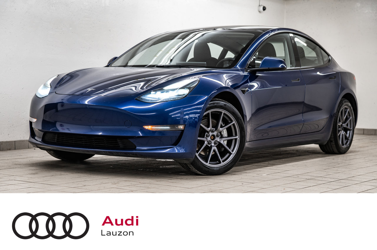 Deep Blue Metallic 2023 Tesla Model 3 Long Range AWD Sedan All-Wheel Drive Automatic