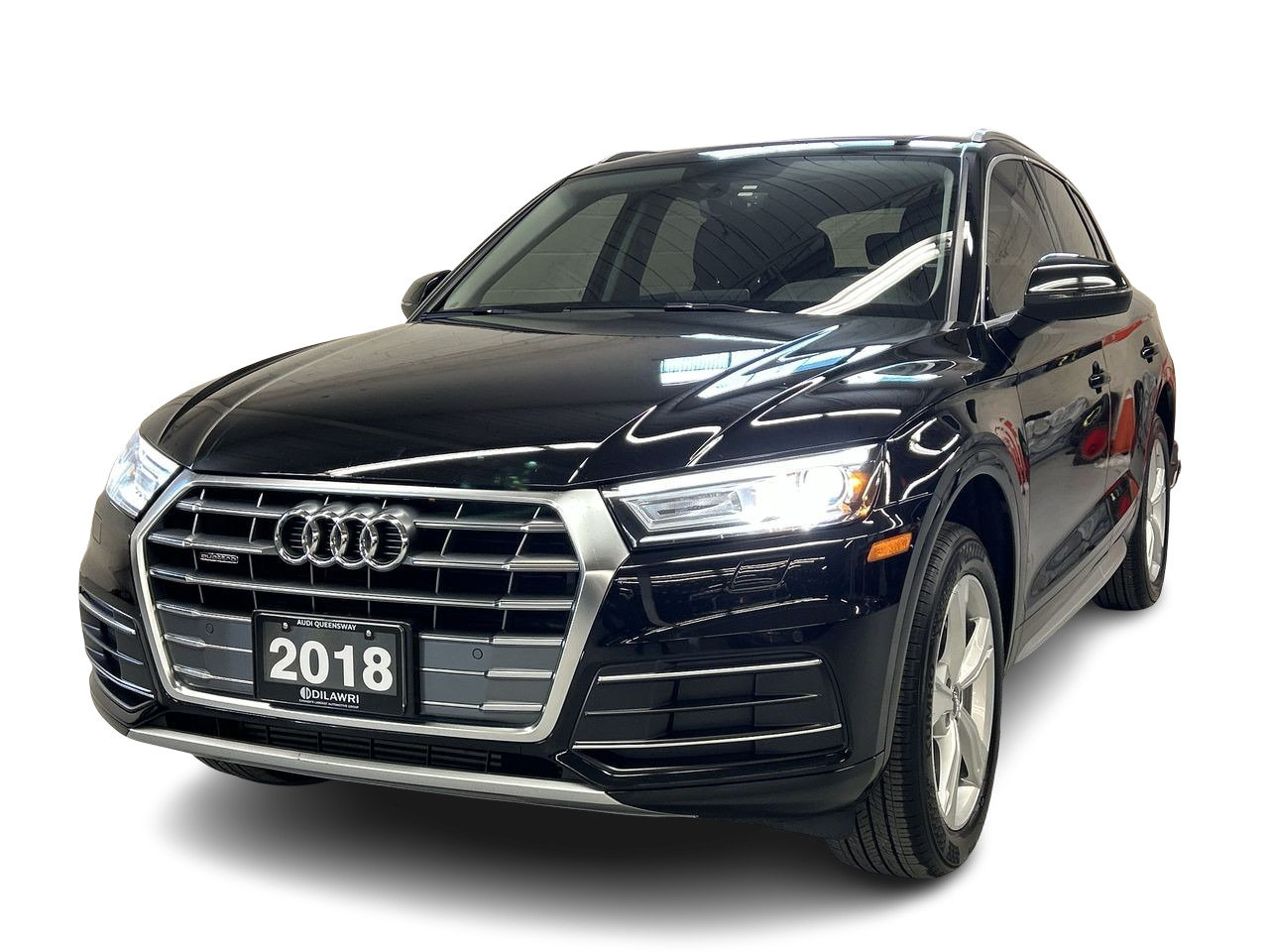 Used 2018 Brilliant Black Audi Progressiv image 17