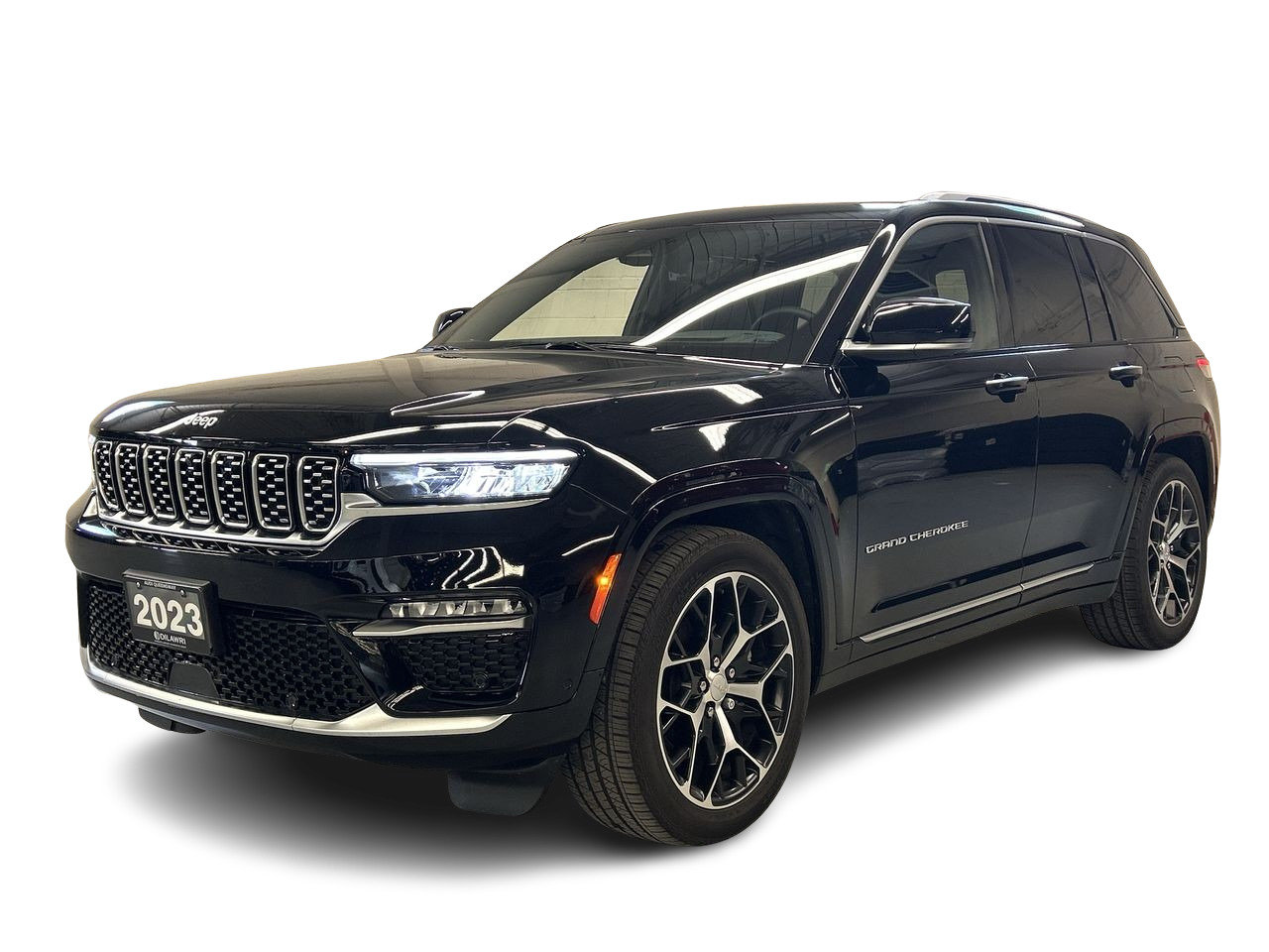 Used 2023 Diamond Black Crystal P.C. Jeep Summit image 2