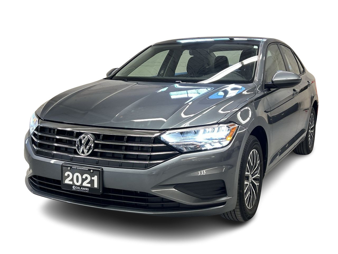 Used 2020 Platinum Grey Met Volkswagen Highline image 17