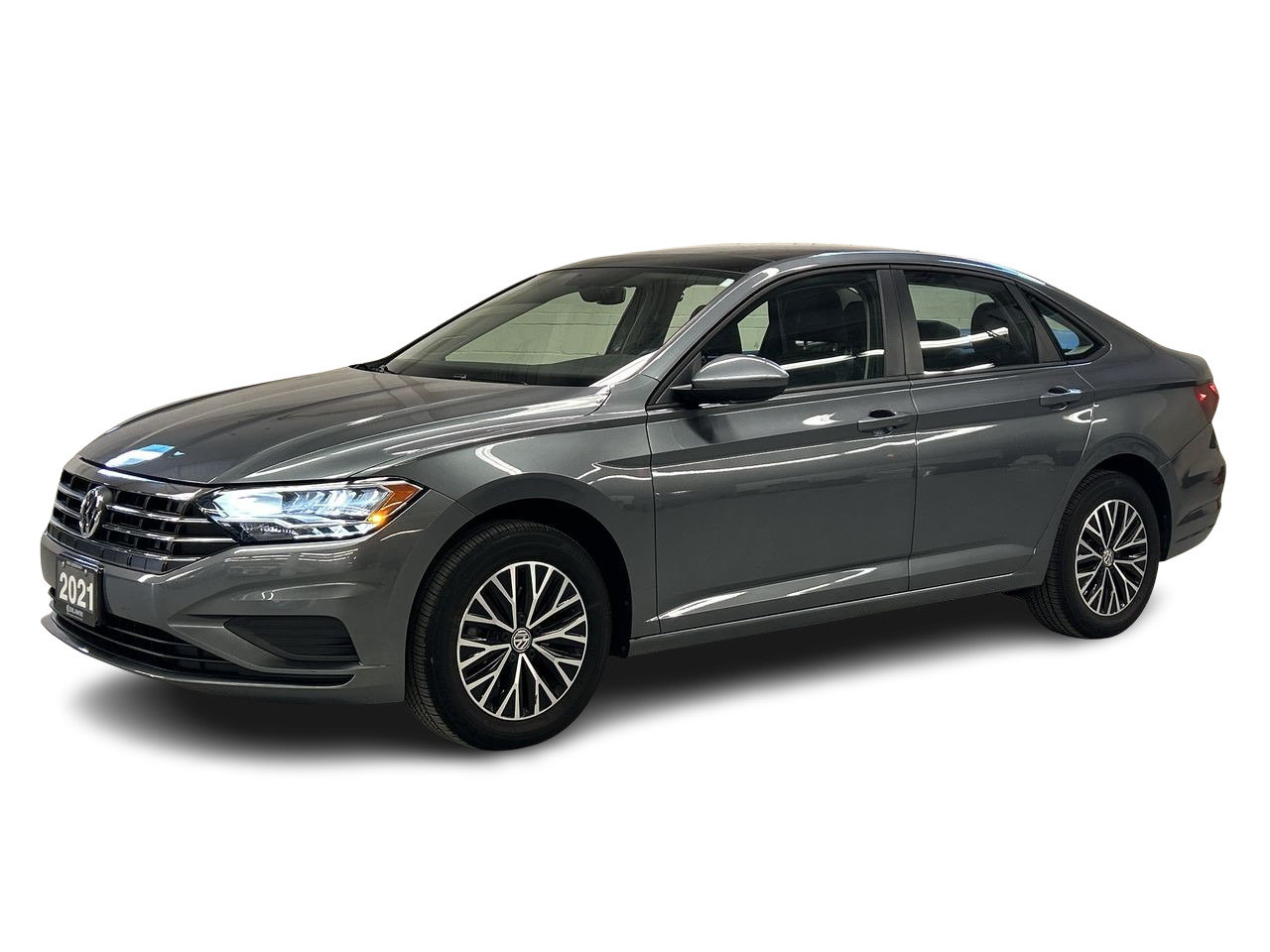 Used 2020 Platinum Grey Met Volkswagen Highline image 3