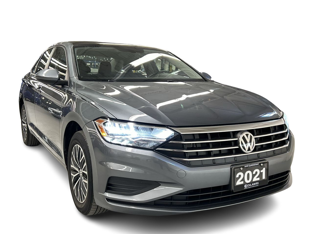 Used 2020 Platinum Grey Met Volkswagen Highline image 15