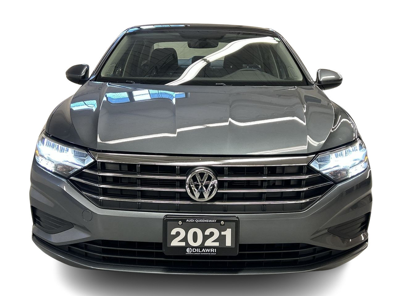Used 2020 Platinum Grey Met Volkswagen Highline image 16