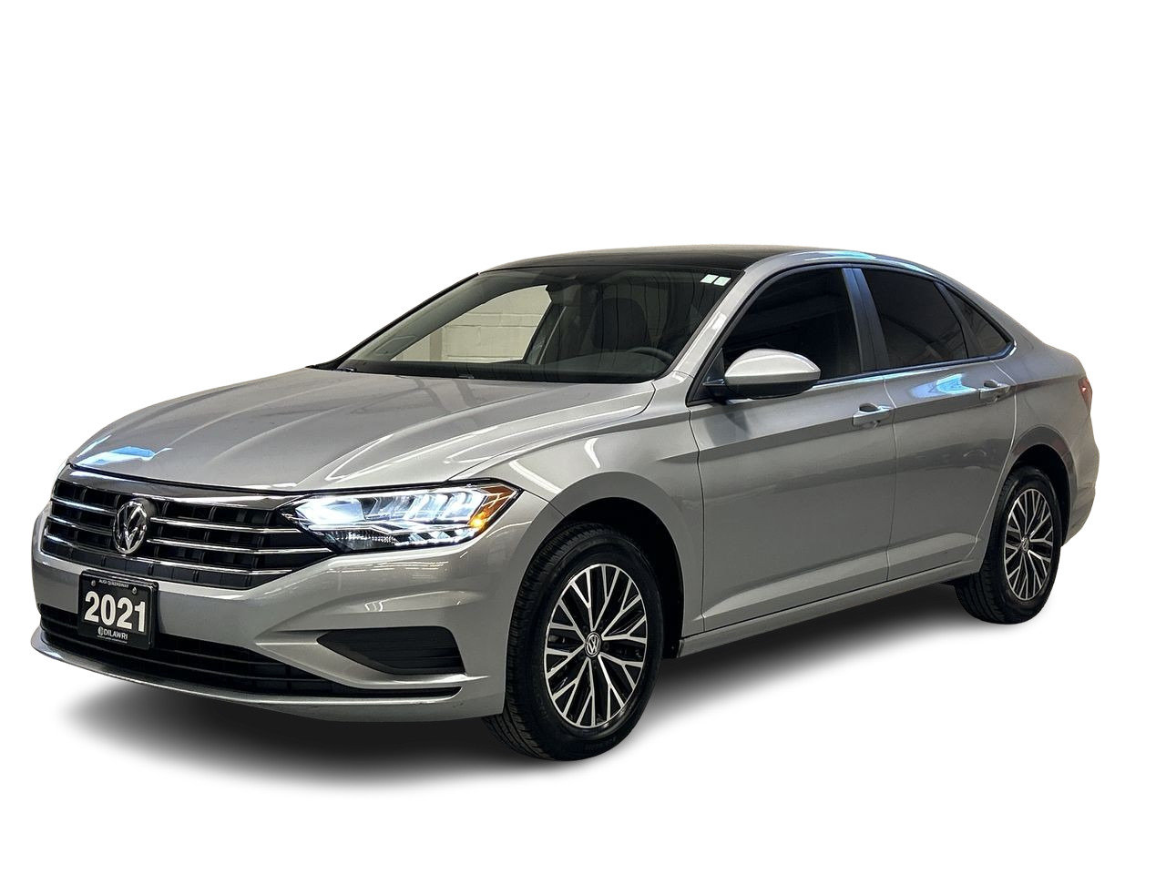 Used 2021 Pyrite Silver Met Volkswagen Highline image 2