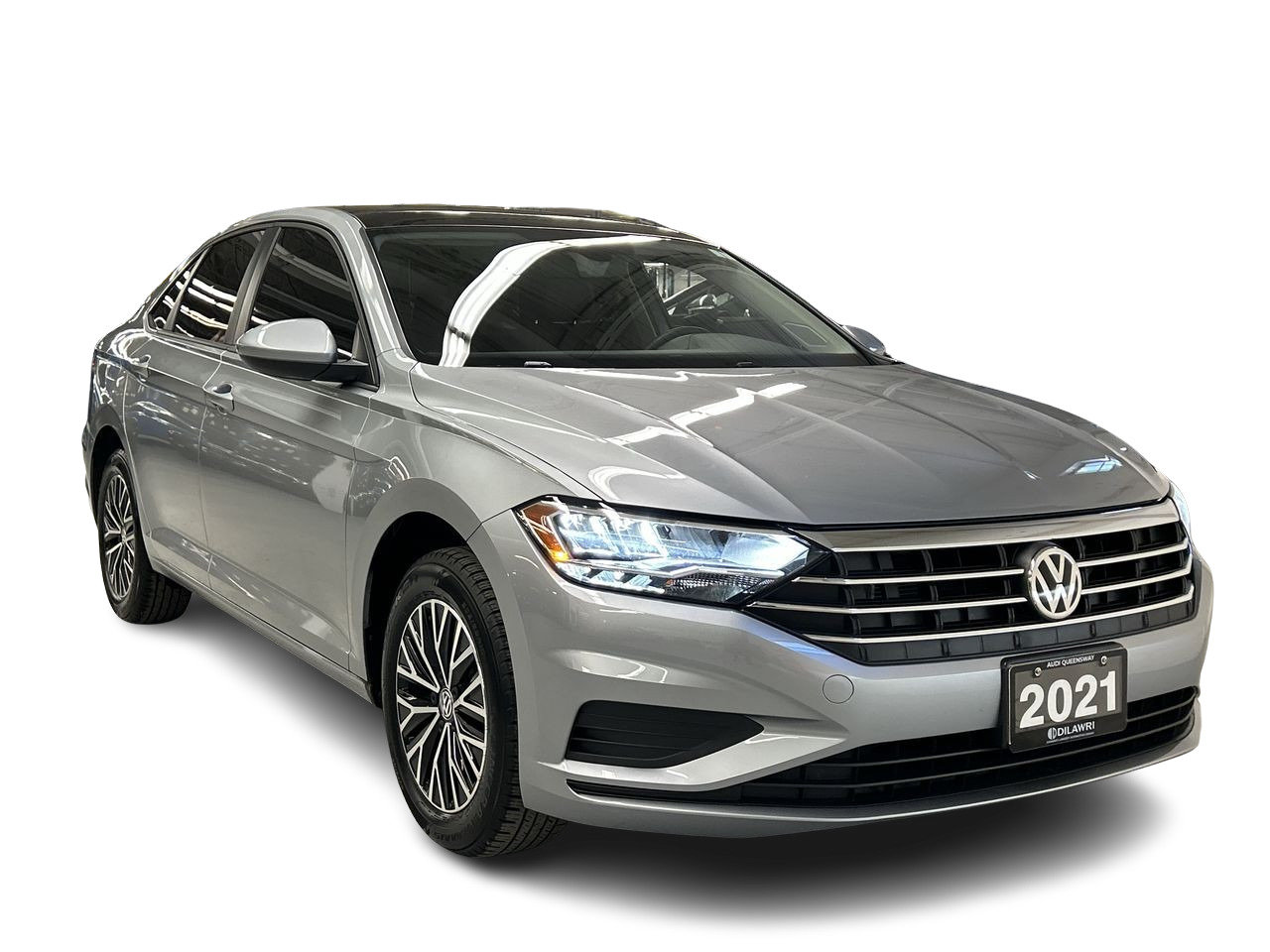 Used 2021 Pyrite Silver Met Volkswagen Highline image 14