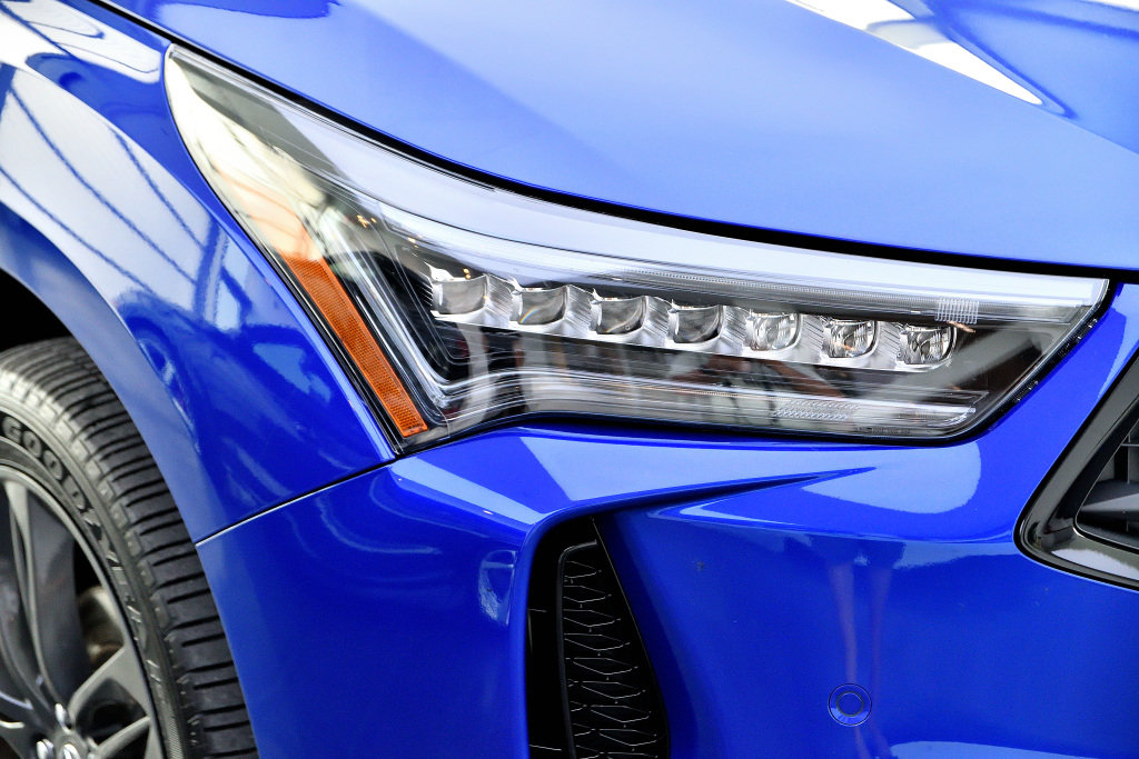 Used 2022 BLEU Acura A-Spec / Navigation / Toit Ouvrant / Carplay image 3